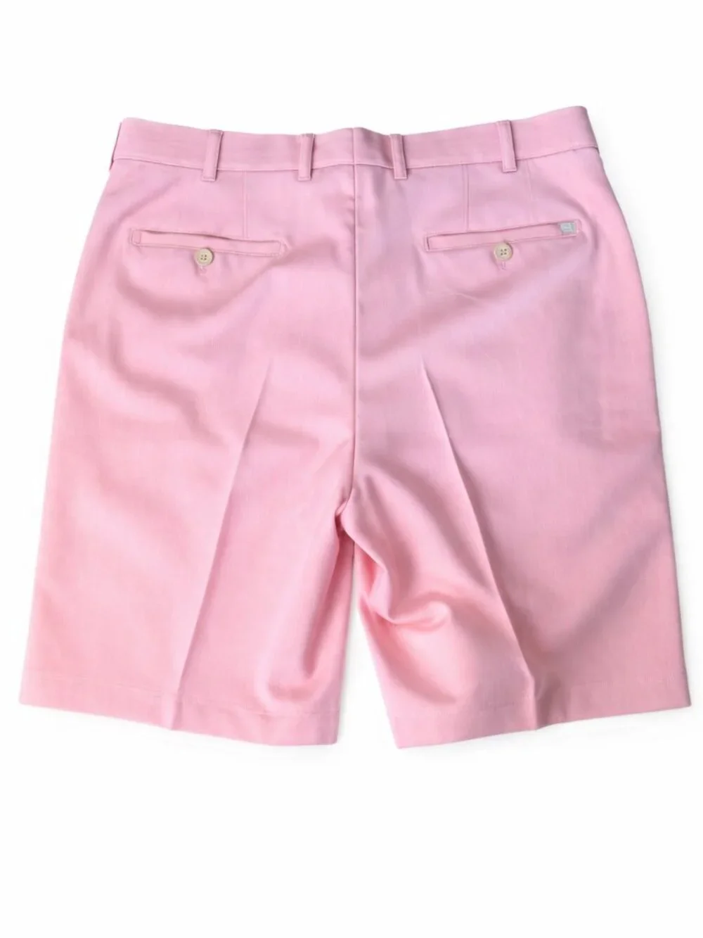 Peter Millar Crown Sport Golf Shorts Men’s 35 Pink Performance 9” Inseam EUC - Picture 2 of 3